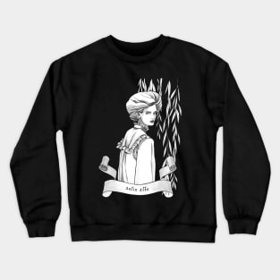 Witchy Herbarium, Willow Crewneck Sweatshirt